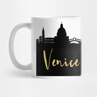 VENICE ITALY DESIGNER SILHOUETTE SKYLINE ART Mug